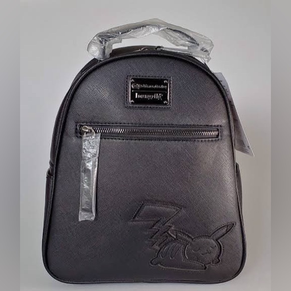 Loungefly Other - Loungefly Black Mini Pokémon Tonal Backpack